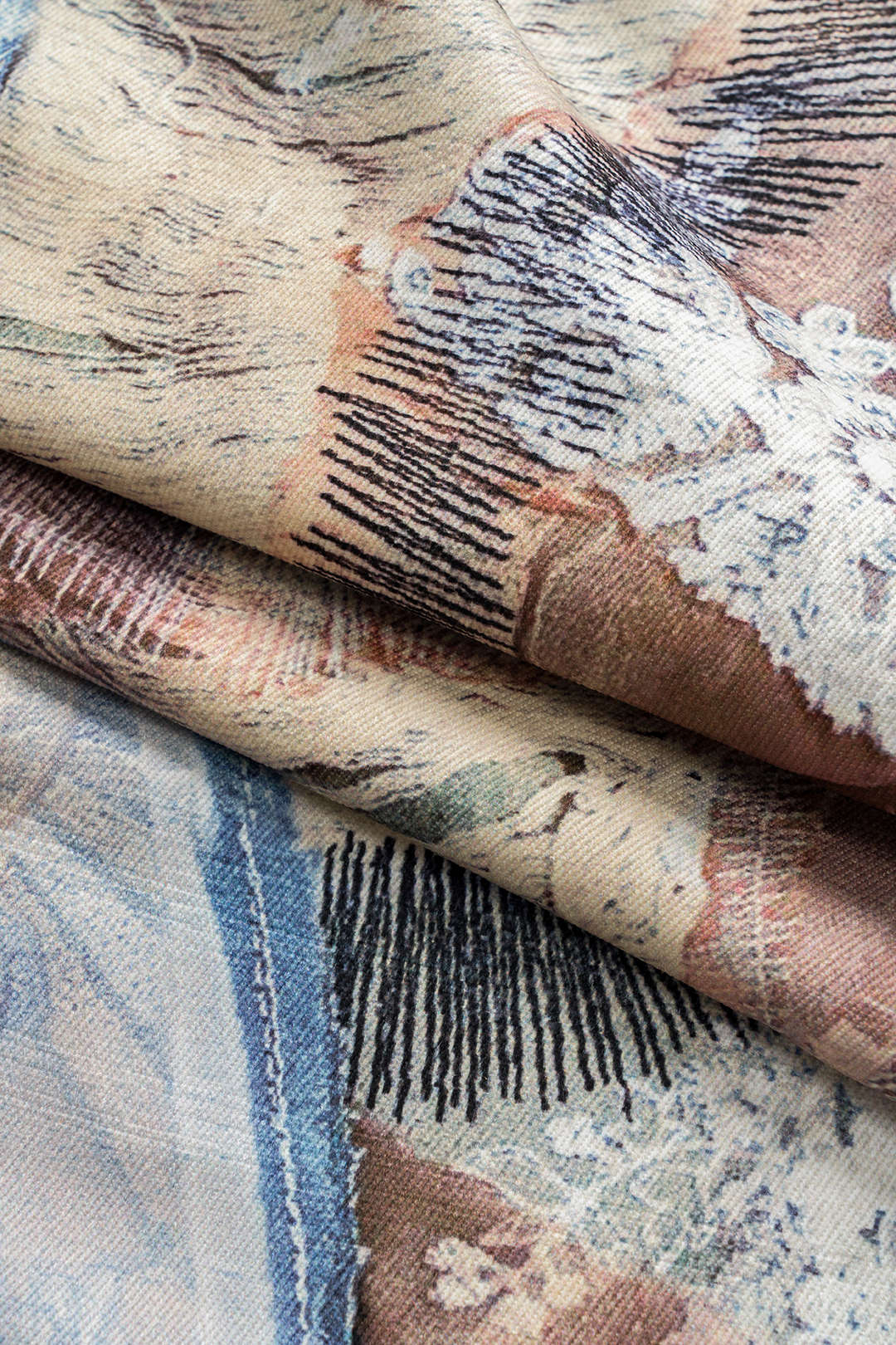 Aria | Abstract Print Trousers