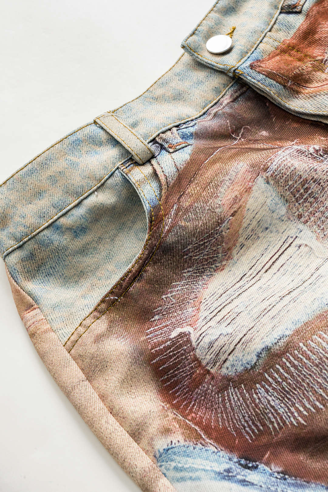 Aria | Abstract Print Trousers