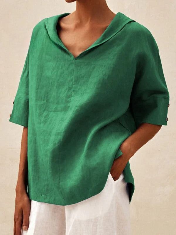 Women's Casual || V-neck Shirt