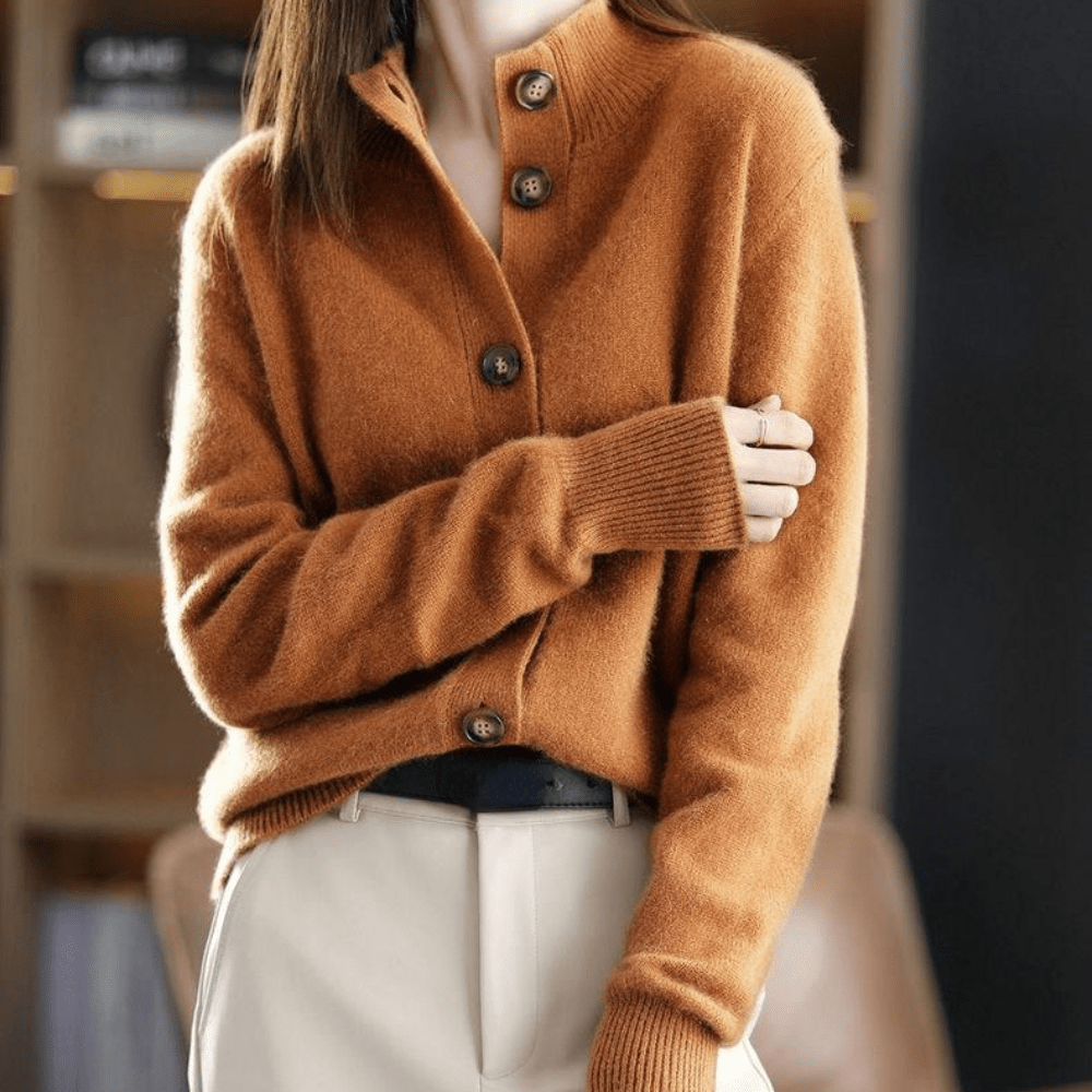 Anny - Cardigan in Maglia di Cashmere