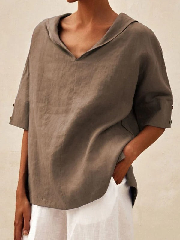 Women's Casual || V-neck Shirt