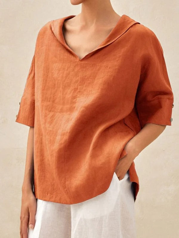 Women's Casual || V-neck Shirt