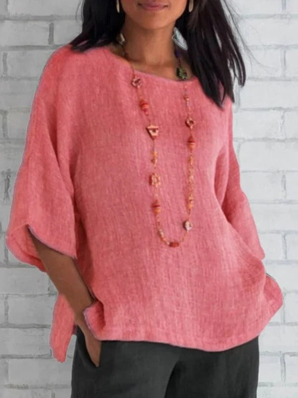Crewneck || Cotton Shirt Top