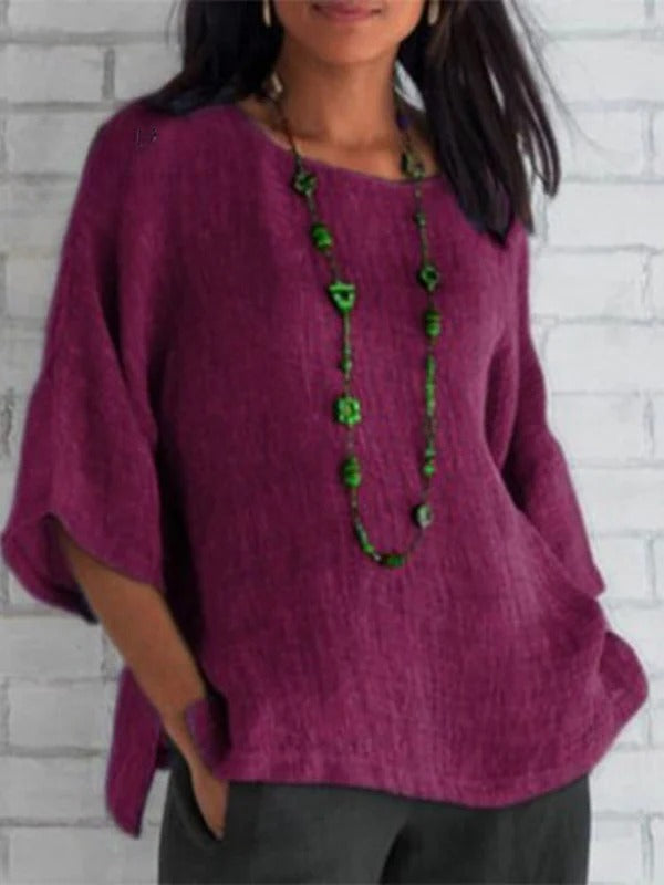 Crewneck || Cotton Shirt Top